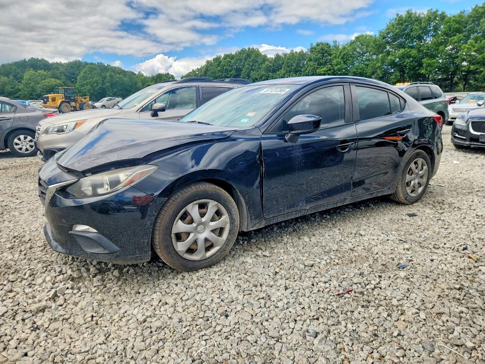 2016 Mazda VIN JM1BM1T79G1284132 COPART salvage auction — FRONT END, Ma - Cert Of Title-Reconstrctd Coll, sold $1,450 on 2026-07-06 (photo 1)