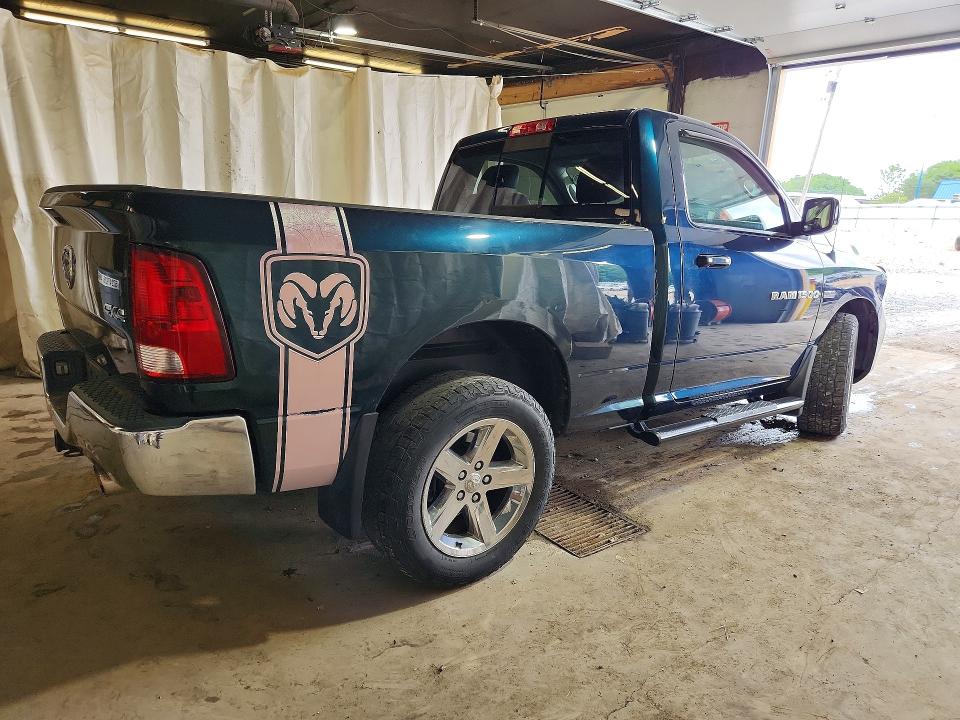 2011 Dodge Ram 1500 VIN 3D7JV1ET0BG612945 COPART salvage auction — FRONT END, Pa - Certificate Of Salvage, sold $4,250 on 2026-07-22 (photo 3)
