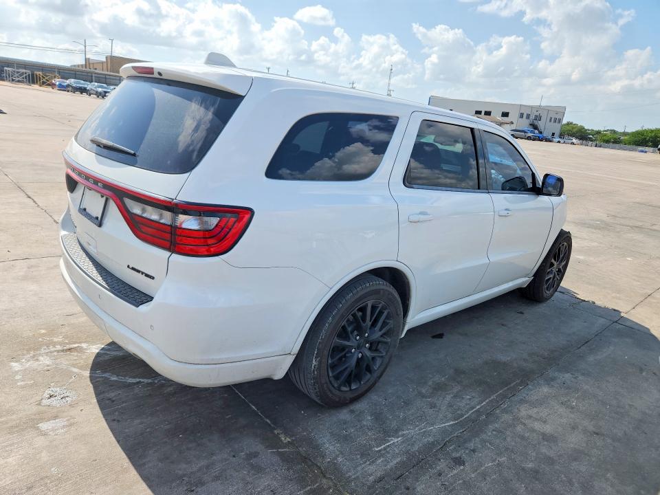 2015 Dodge Durango VIN 1C4RDHDGXFC860853 COPART salvage auction — FRONT END, Tx - Salvage Vehicle Title, sold $1,000 on 2026-07-02 (photo 3)