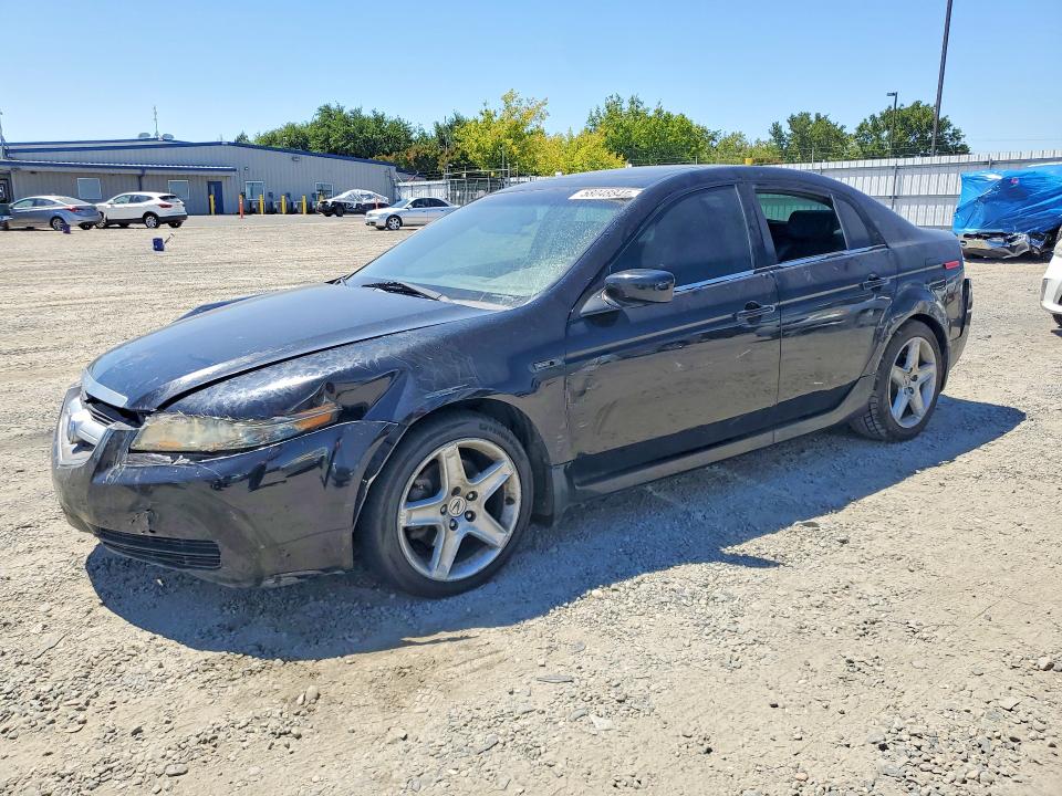 2004 Acura VIN 19UUA662X4A049248 COPART salvage auction — FRONT END, Ca - Salvage Certificate, sold $225 on 2026-07-09 (photo 1)