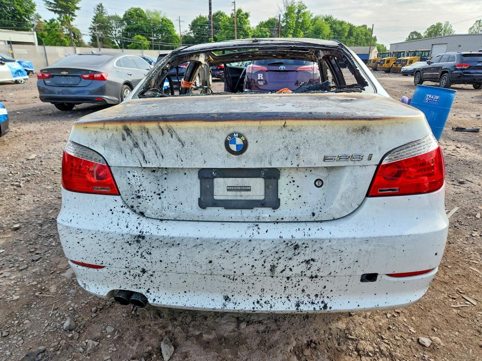 2009 BMW 5 series VIN WBANU53539C117403 COPART salvage auction — BURN, PA - CERTIFICATE OF SALVAGE, sold $70 on 2026-07-15 (photo 6)