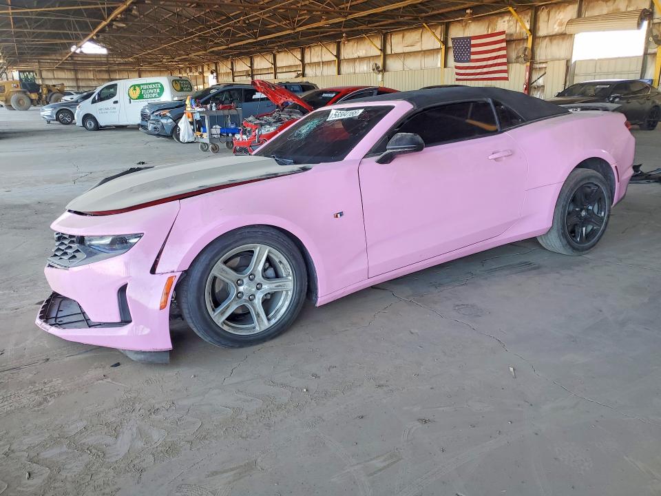 2023 Chevrolet Camaro VIN 1G1FB3DX2P0122553 COPART salvage auction — FRONT END, AZ - CERTIFICATE OF TITLE, sold $13,500 on 2026-07-29 (photo 1)