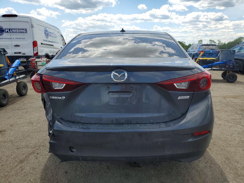 2015 Mazda 3 VIN JM1BM1V34F1220069 COPART salvage auction — REAR END, Pa - Certificate Of Salvage, sold $2,200 on 2026-07-14 (photo 6)