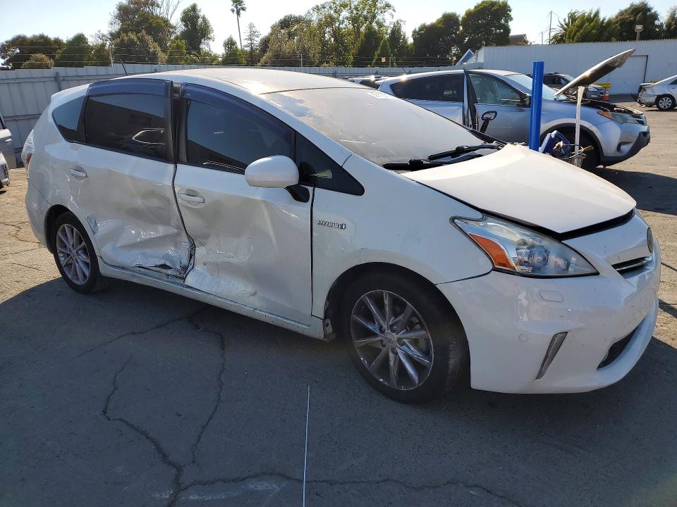 2013 Toyota Prius VIN JTDZN3EU9D3195512 COPART salvage auction — SIDE, Ca - Salvage Certificate, sold $1,900 on 2026-07-24 (photo 4)
