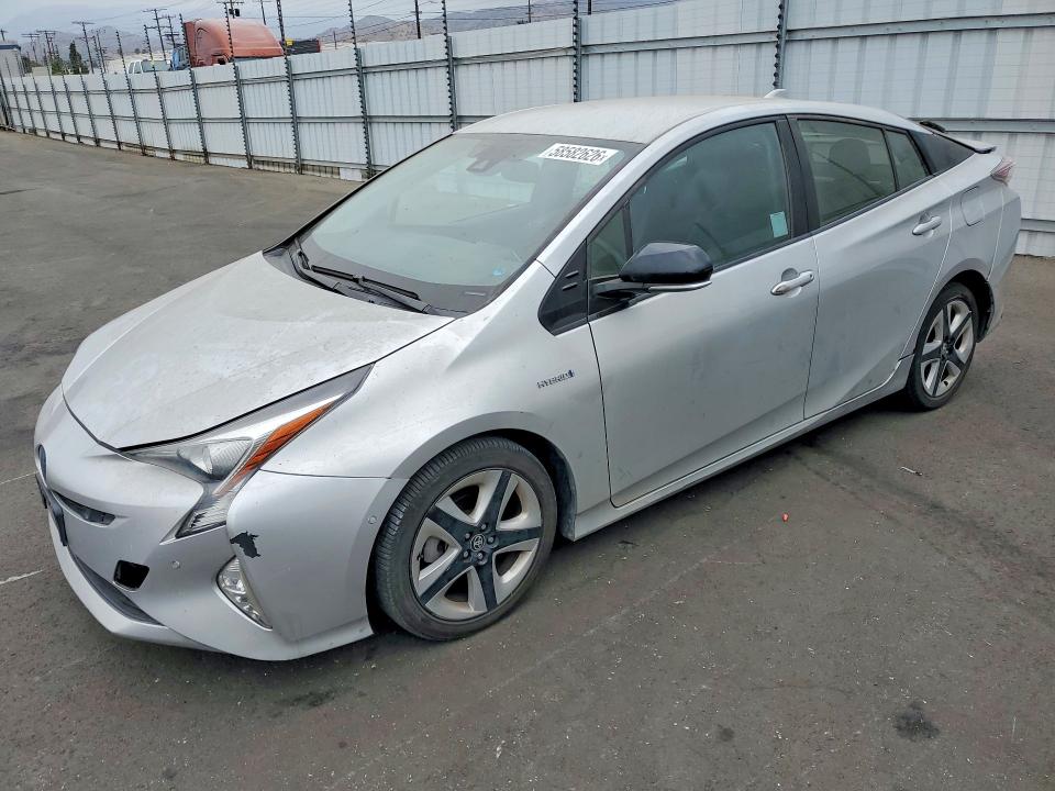 2016 Toyota Prius VIN JTDKARFU2G3510167 COPART salvage auction — REAR END, Ca - Salvage Certificate, sold $250 on 2026-07-29 (photo 1)