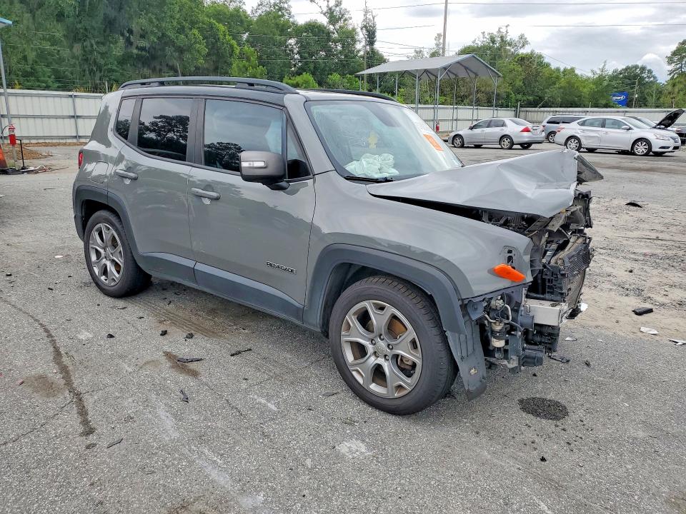 2020 Jeep Renegade VIN ZACNJAD17LPL34243 COPART salvage auction — FRONT END, GA - CERT OF TITLE-SALVAGE (P), sold $1,250 on 2026-07-27 (photo 4)