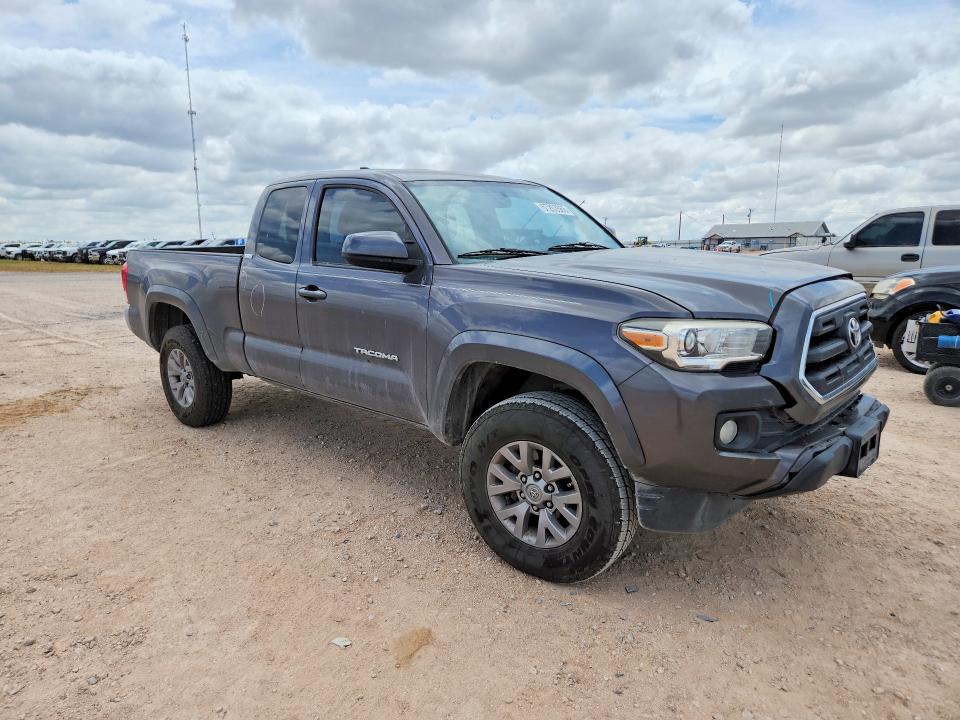 2016 Toyota Tacoma VIN 5TFRX5GN0GX070391 COPART salvage auction — FRONT END, TX - SALVAGE VEHICLE TITLE (P), sold $2,100 on 2026-07-29 (photo 4)