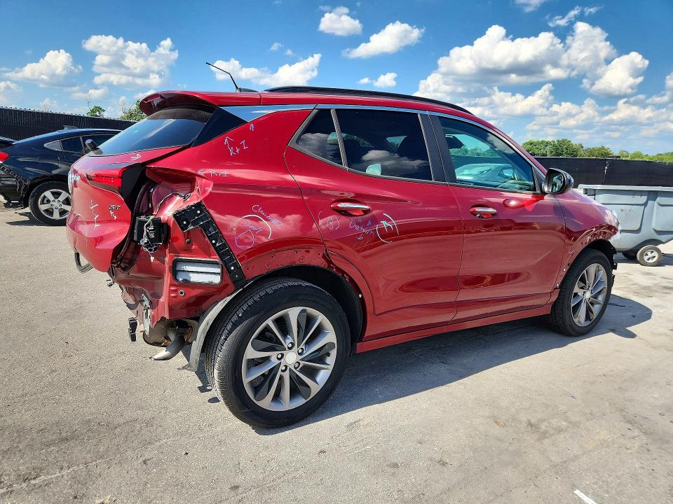 2021 Buick . VIN KL4MMDS20MB069514 COPART salvage auction — REAR END, Fl - Cert Of Title Slvg Rebuildable, sold $30 on 2026-07-30 (photo 3)