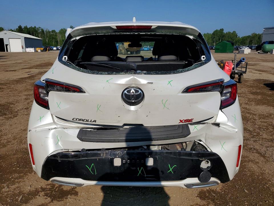 2021 Toyota Corolla VIN JTNK4MBE0M3116974 COPART salvage auction — REAR END, On - Permit Salvage, sold $3,100 on 2026-07-23 (photo 6)