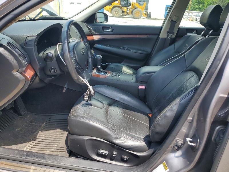 2007 Infiniti G VIN JNKBV61F07M812061 COPART salvage auction — FRONT END, Pa - Certificate Of Salvage, sold $500 on 2026-07-14 (photo 7)