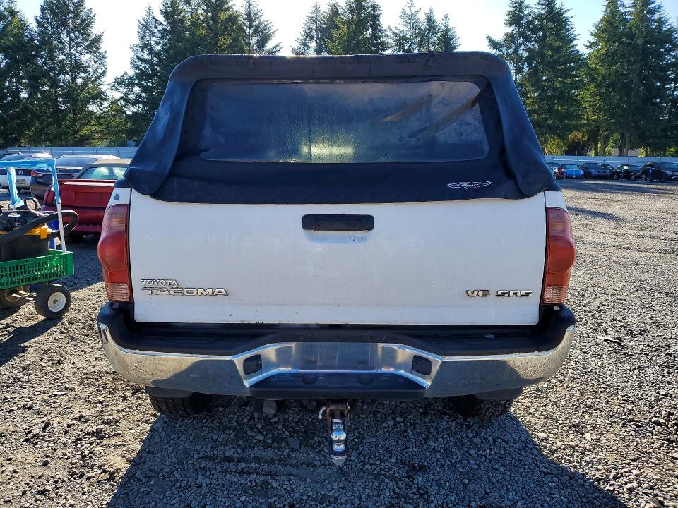 2008 Toyota Tacoma VIN 5TEUU42N58Z528005 COPART salvage auction — FRONT END, Wa - Bill Of Sale, sold $5,600 on 2026-07-07 (photo 6)