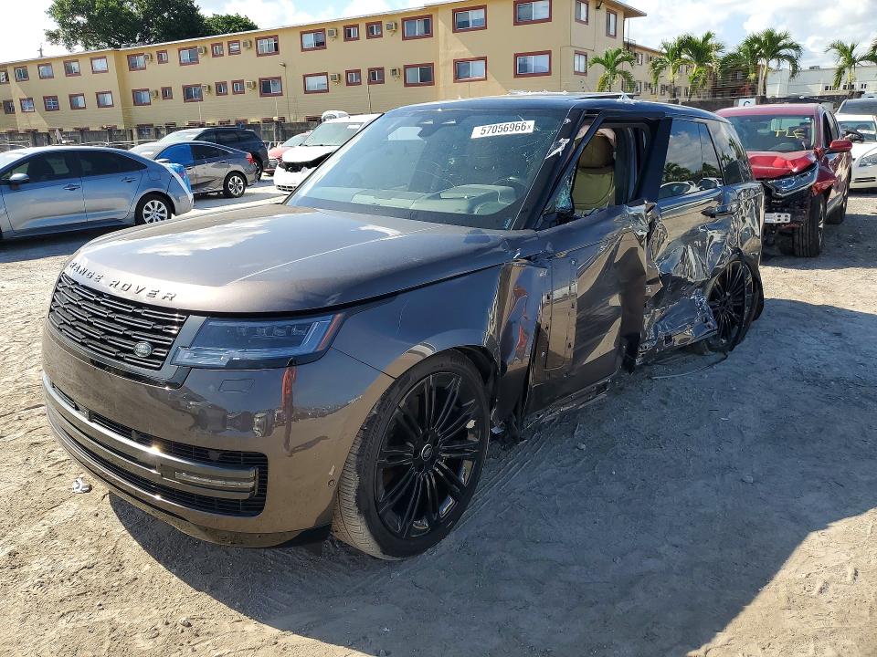 2025 Land rover RANGE ROVER VIN SALKPBFU1SA275084 COPART salvage auction — SIDE, Mi - Cert Of Title-Salvage Vehicle, sold $42,000 on 2026-07-14 (photo 1)