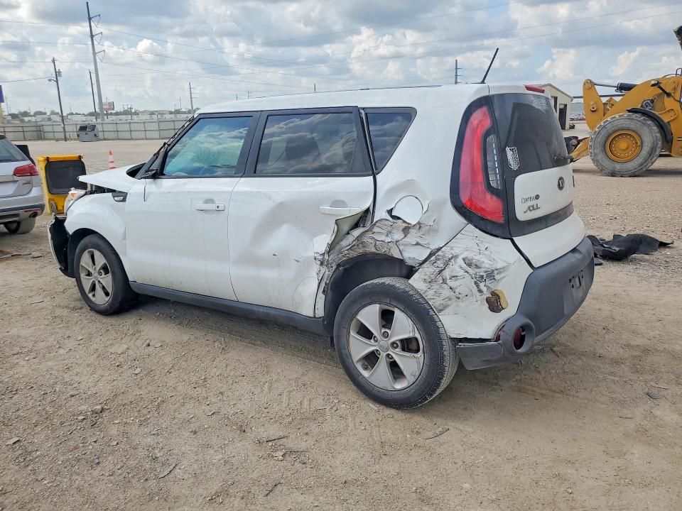 2014 Kia Soul VIN KNDJN2A20E7010673 COPART salvage auction — FRONT END, Tx - Salvage Vehicle Title, sold $500 on 2026-07-22 (photo 2)