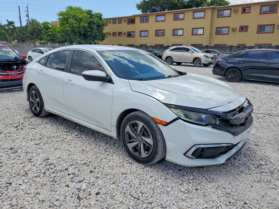 2019 Honda Civic VIN 19XFC2F69KE042766 COPART salvage auction — FRONT END, FL - CERT OF TITLE SLVG REBUILDABLE, sold $7,800 on 2026-07-31 (photo 4)