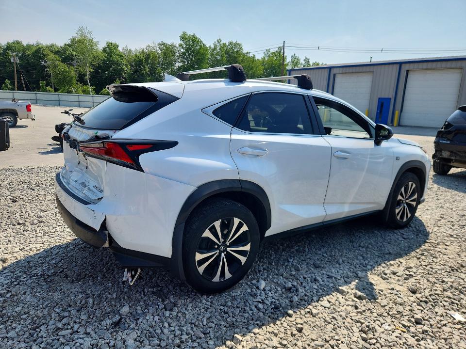 2020 Lexus Nx VIN JTJSARDZ7L5015361 COPART salvage auction — REAR END, Ma - Cert Of Title-Salvage, sold $10,600 on 2026-07-10 (photo 3)