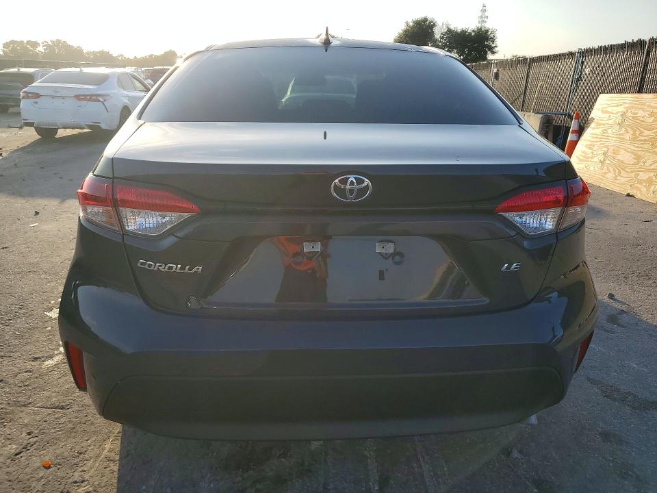 2025 Toyota Corolla VIN 5YFB4MDE0SP334757 COPART salvage auction — WATER/FLOOD, Fl - Certificate Of Destruction, sold $4,050 on 2026-07-28 (photo 6)