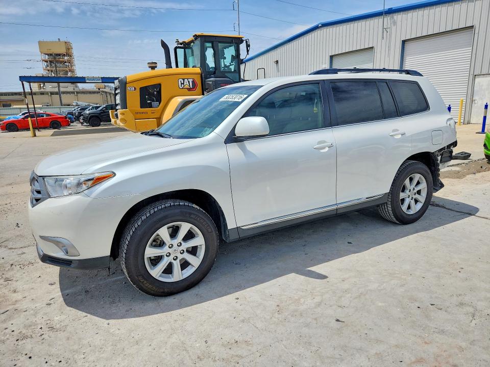 2013 Toyota Highlander VIN 5TDZK3EHXDS097616 COPART salvage auction — REAR END, La - Cert Of Title-Salvage, sold $5,200 on 2026-07-29 (photo 1)
