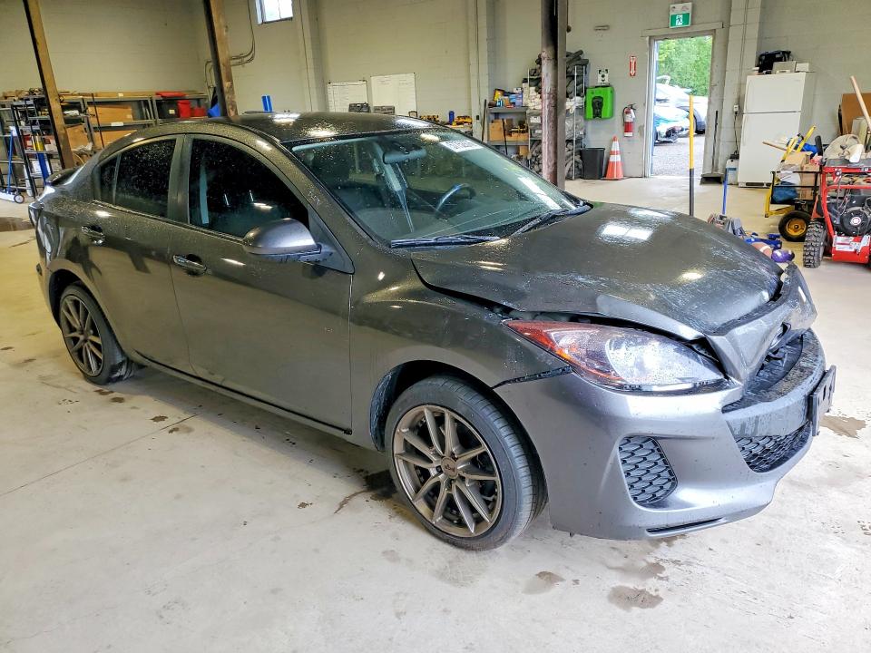 2013 Mazda 3 VIN JM1BL1V75D1826452 COPART salvage auction — FRONT END, ON - PERMIT SALVAGE, sold $250 on 2026-07-21 (photo 4)