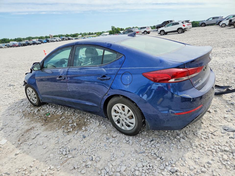2017 Hyundai Elantra VIN 5NPD74LF0HH039884 COPART salvage auction — FRONT END, MI - CERTIFICATE OF TITLE, sold $900 on 2026-07-09 (photo 2)