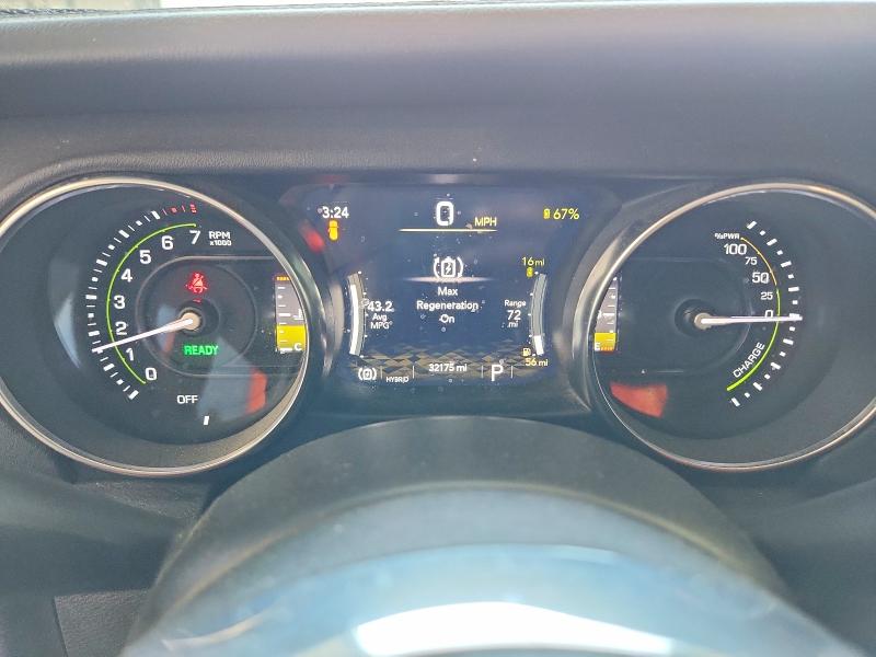 2023 Jeep Wrangler / VIN 1C4JJXP63PW537392 COPART salvage auction — NORMAL WEAR, Il - Certificate Of Title, sold $22,000 on 2026-07-02 (photo 9)
