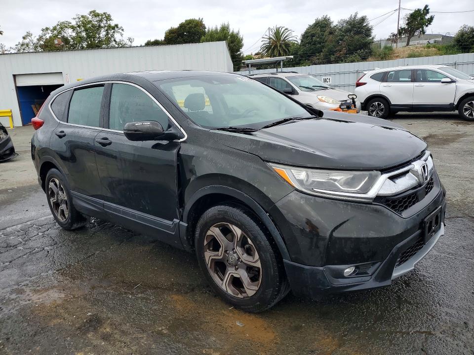 2017 Honda Cr-v VIN 7FARW1H55HE022072 COPART salvage auction — FRONT END, CA - CERTIFICATE OF TITLE, sold $125 on 2026-07-28 (photo 4)