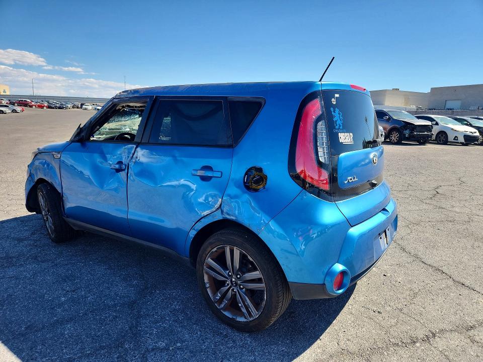 2015 Kia Soul VIN KNDJP3A59F7219096 COPART salvage auction — FRONT END, Nv - Salvage Title, sold $500 on 2026-07-13 (photo 2)