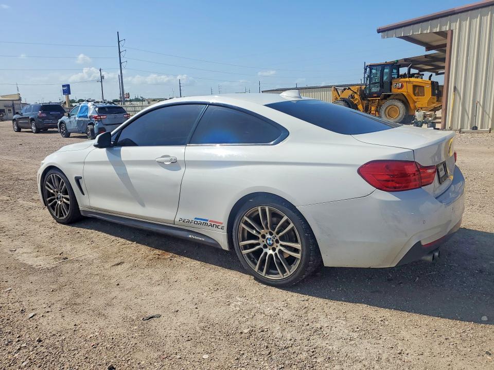 2015 BMW 4er VIN WBA3N3C53FK234280 COPART salvage auction — FRONT END, Tx - Salvage Vehicle Title, sold $4,900 on 2026-07-08 (photo 2)