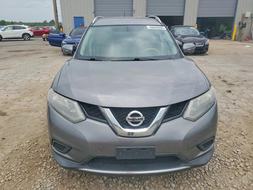 2015 Nissan Rogue VIN KNMAT2MT9FP559090 COPART salvage auction — REAR END, TN - SALVAGE CERTIFICATE (P), sold $3,350 on 2026-07-02 (photo 5)