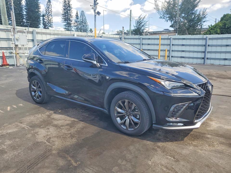 2020 Lexus Nx VIN JTJSARBZ7L2175471 COPART salvage auction — REAR END, Fl - Certificate Of Destruction, sold $7,800 on 2026-07-29 (photo 4)