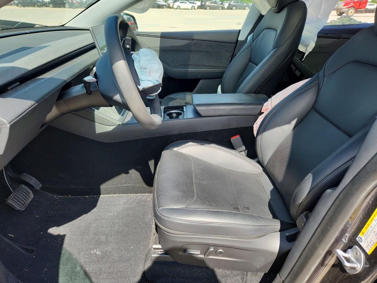 2026 Tesla Model Y VIN 7SAYGDED6TA586498 COPART salvage auction — Front End, TX - SALVAGE VEHICLE TITLE, sold $16,200 on 2026-07-09 (photo 7)