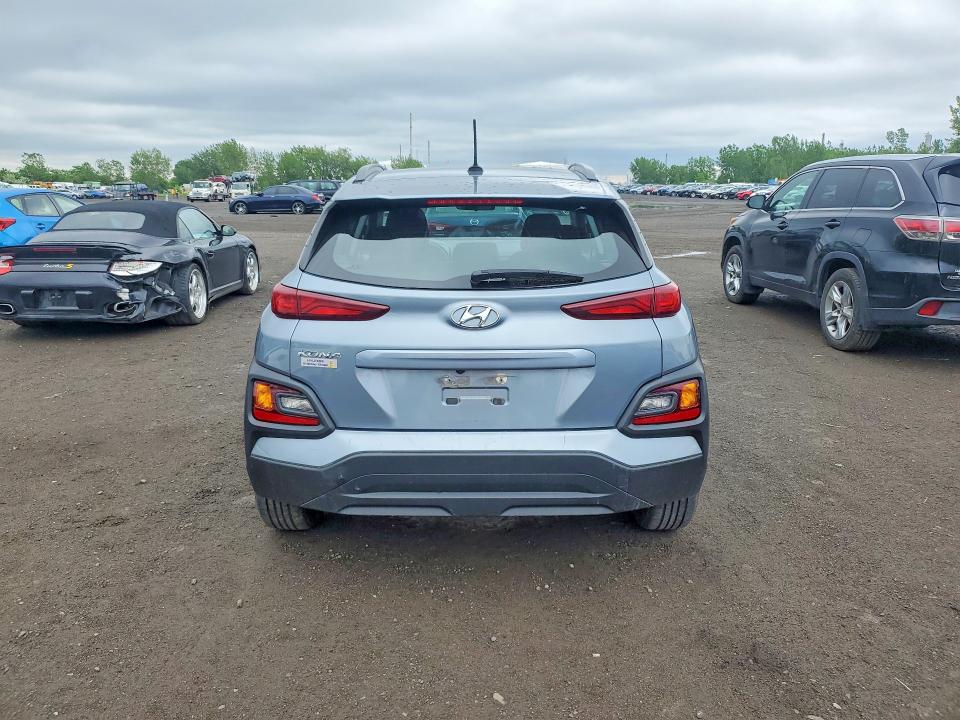 2019 Hyundai Kona VIN KM8K12AA3KU282585 COPART salvage auction — FRONT END, Qc - Gravement Accidente, sold $2,400 on 2026-07-07 (photo 6)