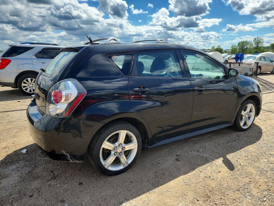 2010 Pontiac Vibe VIN 5Y2SP6E08AZ417430 COPART salvage auction — SIDE, IL - SALVAGE CERTIFICATE, sold $650 on 2026-07-21 (photo 3)