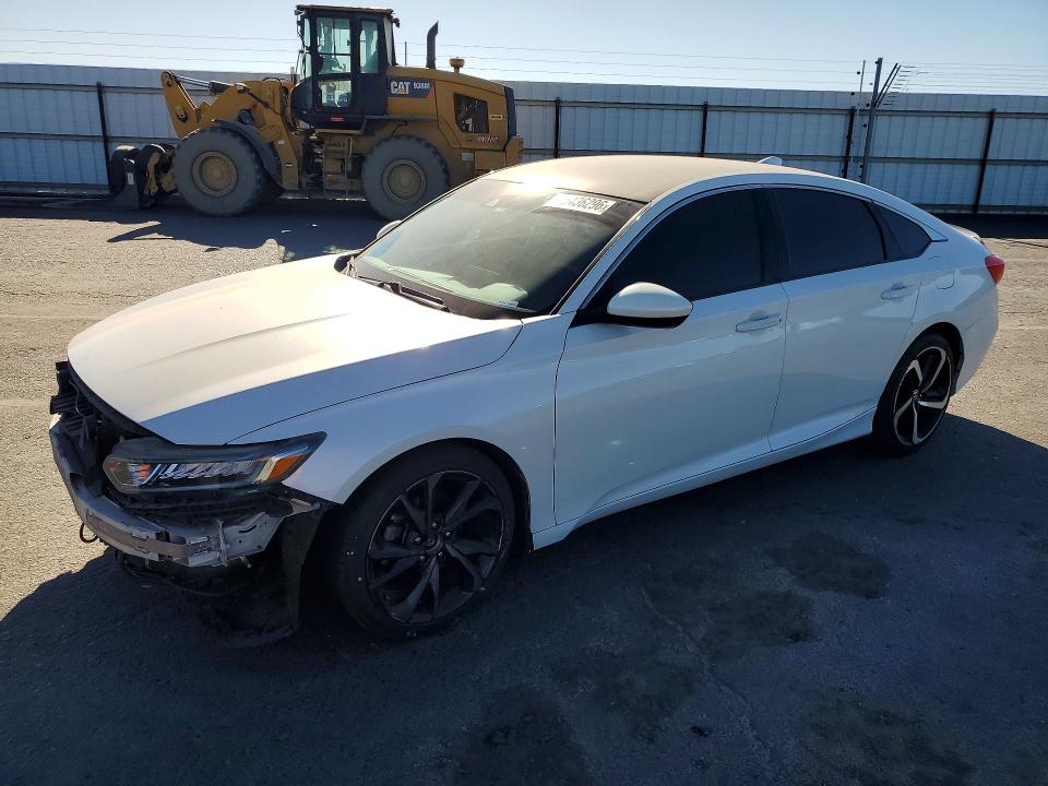 2018 Honda Accord VIN 1HGCV1F15JA241120 COPART salvage auction — FRONT END, Ca - Salvage Certificate, sold $4,950 on 2026-07-09 (photo 1)