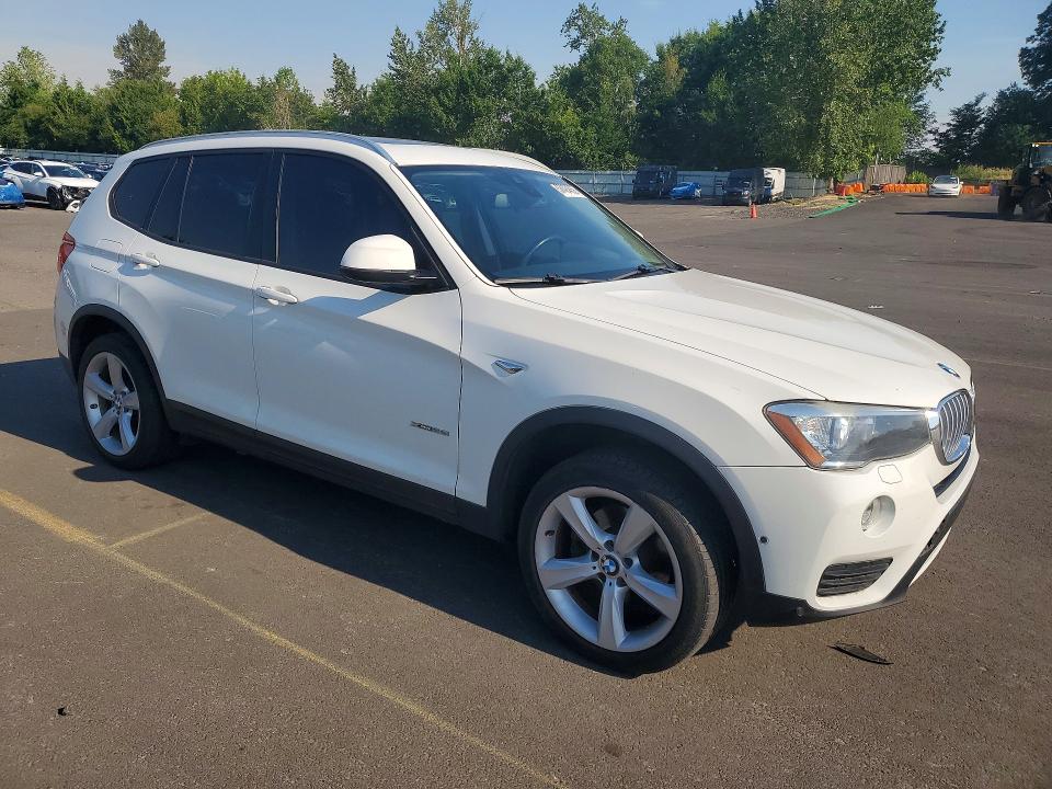 2017 BMW VIN 5UXWX9C56H0T08446 COPART salvage auction — FRONT END, Mt - Certificate Of Title, sold $100 on 2026-07-29 (photo 4)