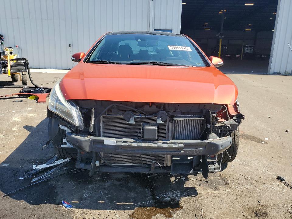 2015 Hyundai Sonata VIN 5NPE34ABXFH181687 COPART salvage auction — FRONT END, Fl - Cert Of Title Slvg Rebuildable, sold $3,000 on 2026-07-27 (photo 5)
