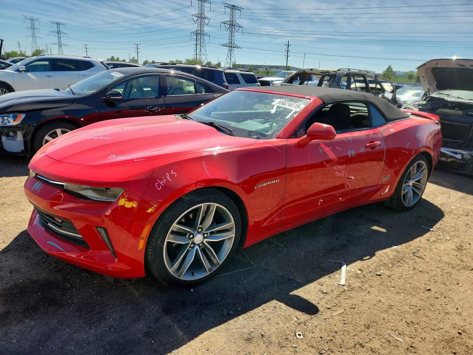 2017 Chevrolet Camaro VIN 1G1FB3DS1H0164976 — COPART salvage auction photo
