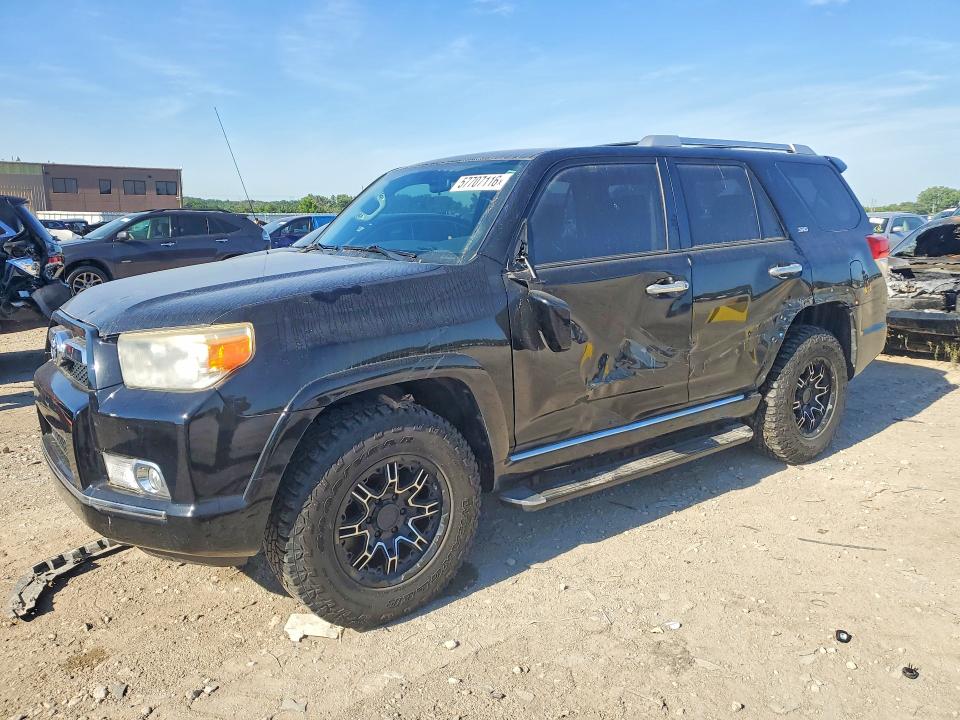 2011 Toyota 4runner VIN JTEBU5JR2B5076800 COPART salvage auction — SIDE, Ks - Cert Of Title-Salvage, sold $125 on 2026-07-21 (photo 1)