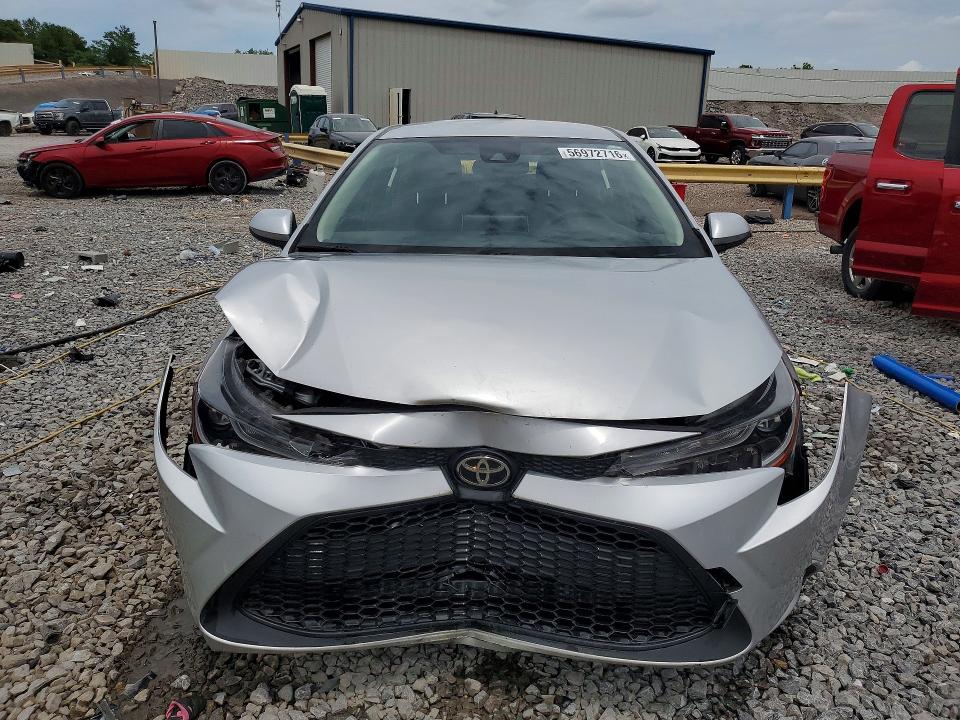 2020 Toyota Corolla VIN JTDEPRAE5LJ108287 COPART salvage auction — FRONT END, Al - Cert Of Title-Salvage Title, sold $1,850 on 2026-07-28 (photo 5)