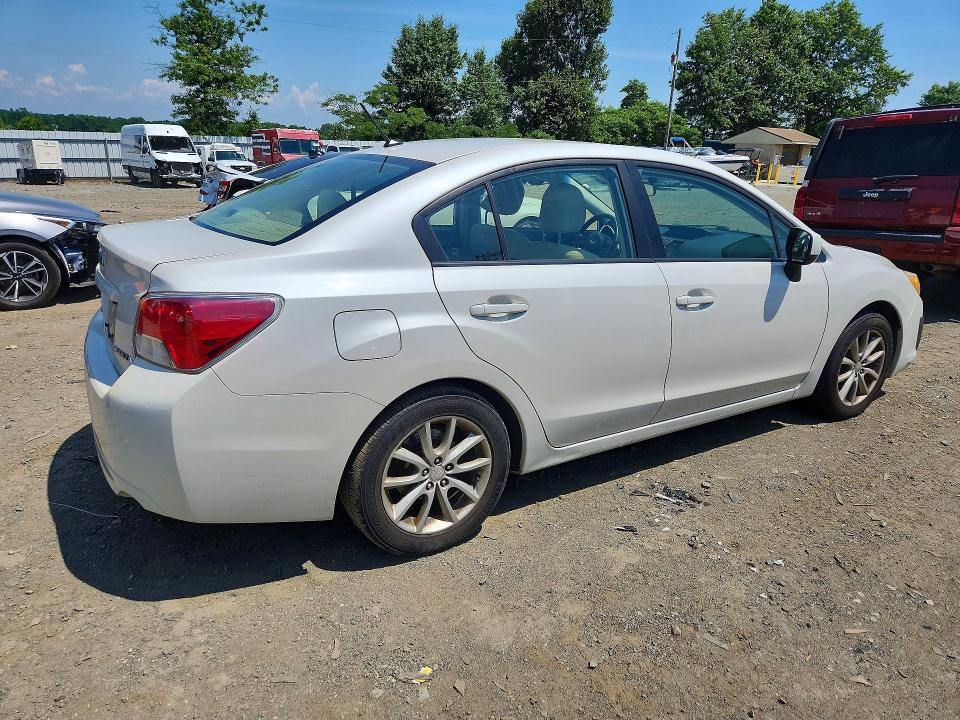 2027 Subaru Impreza VIN JF1GJAC60DH035104 COPART salvage auction — NORMAL WEAR, Nj - Certificate Of Title, sold $850 on 2026-07-27 (photo 3)