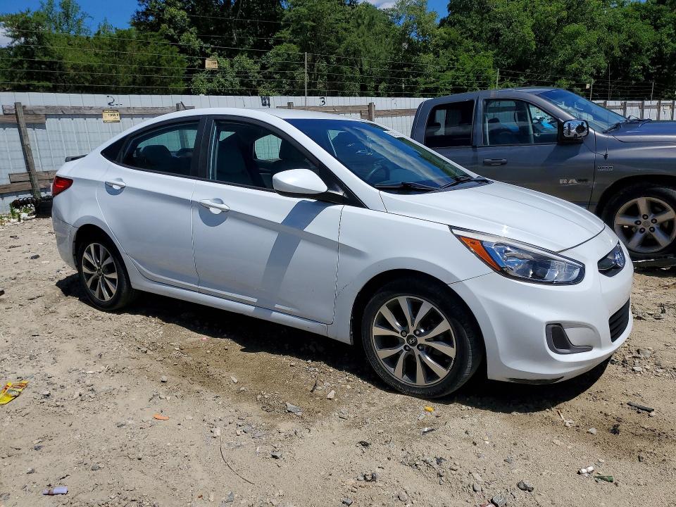 2017 Hyundai VIN KMHCT4AE0HU334003 COPART salvage auction — REAR END, Md - Cert Of Salvage > 75% Damage, sold $650 on 2026-07-28 (photo 4)