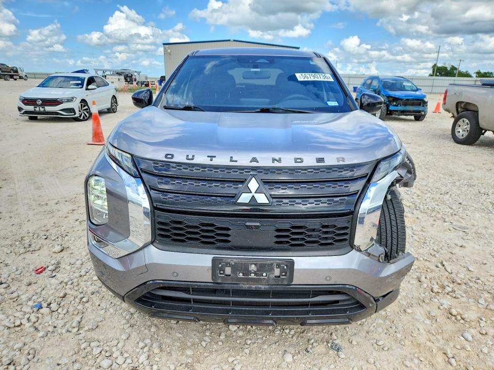 2022 Mitsubishi Outlander VIN JA4J3UA81NZ075570 COPART salvage auction — FRONT END, TX - SALVAGE VEHICLE TITLE (P), sold $6,200 on 2026-07-23 (photo 5)