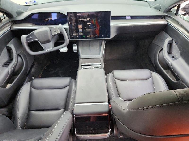 2021 Tesla Model s VIN 5YJSA1E68MF439365 COPART salvage auction — FRONT END, TX - SALVAGE VEHICLE TITLE, sold $15,900 on 2026-08-28 (photo 8)