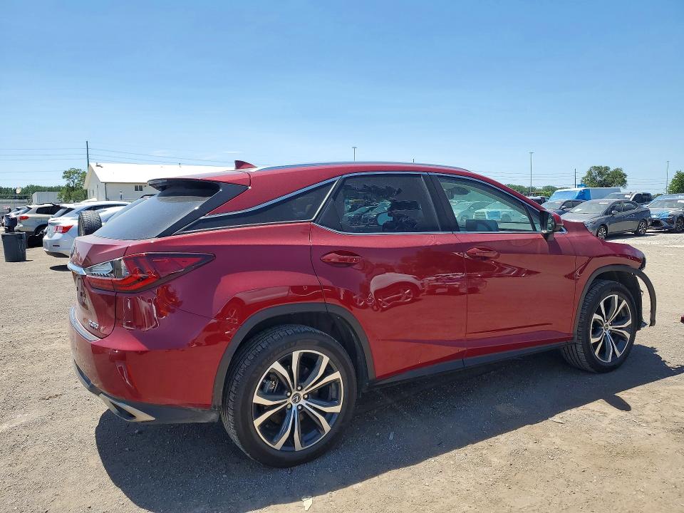 2019 Lexus Rx VIN 2T2BZMCA2KC185506 COPART salvage auction — FRONT END, IA - CERT OF TITLE-SALVAGE TITLE, sold $11,200 on 2026-07-31 (photo 3)