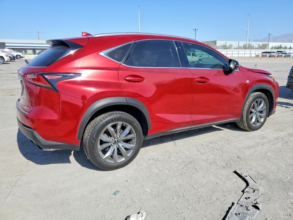 2015 Lexus Nx VIN JTJYARBZ7F2011135 COPART salvage auction — FRONT END, Nv - Salvage Title, sold $4,650 on 2026-07-28 (photo 3)