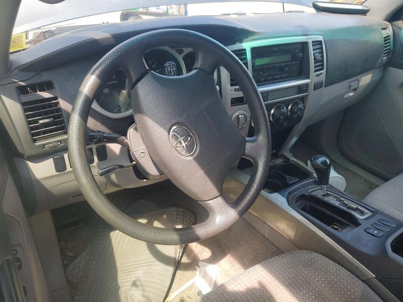 2005 Toyota 4runner VIN JTEBU14R450057249 COPART salvage auction — FRONT END, NY - MV-907A SALVAGE CERTIFICATE, sold $675 on 2026-07-30 (photo 8)