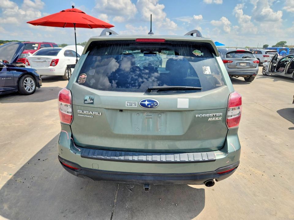 2015 Subaru Forester VIN JF2SJARC5FH534194 COPART salvage auction — FRONT END, Tx - Salvage Vehicle Title, sold $1,550 on 2026-08-03 (photo 6)