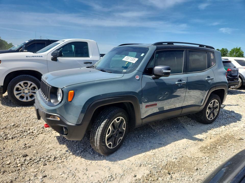 2017 Jeep VIN ZACCJBCB4HPG29401 COPART salvage auction — HAIL, Mo - Salvage Certificate Of Title, sold $3,200 on 2026-07-08 (photo 1)