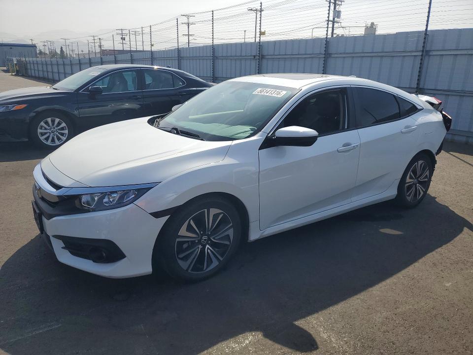 2018 Honda VIN JHMFC1F73JX027194 COPART salvage auction — REAR END, Ca - Salvage Certificate, sold $3,000 on 2026-07-22 (photo 1)