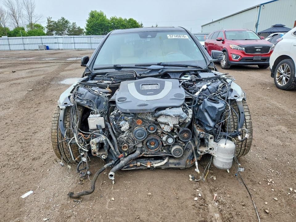 2011 Mercedes-benz S-klasse VIN WDDNF8EB6BA368232 COPART salvage auction — VANDALISM, On - Permit Irrepairable, sold $1,000 on 2026-07-16 (photo 5)