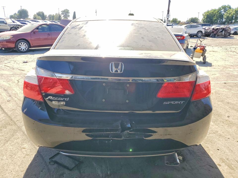 2014 Honda Accord VIN 1HGCR2F55EA114743 COPART salvage auction — FRONT END, Ca - Salvage Certificate, sold $600 on 2026-07-02 (photo 6)